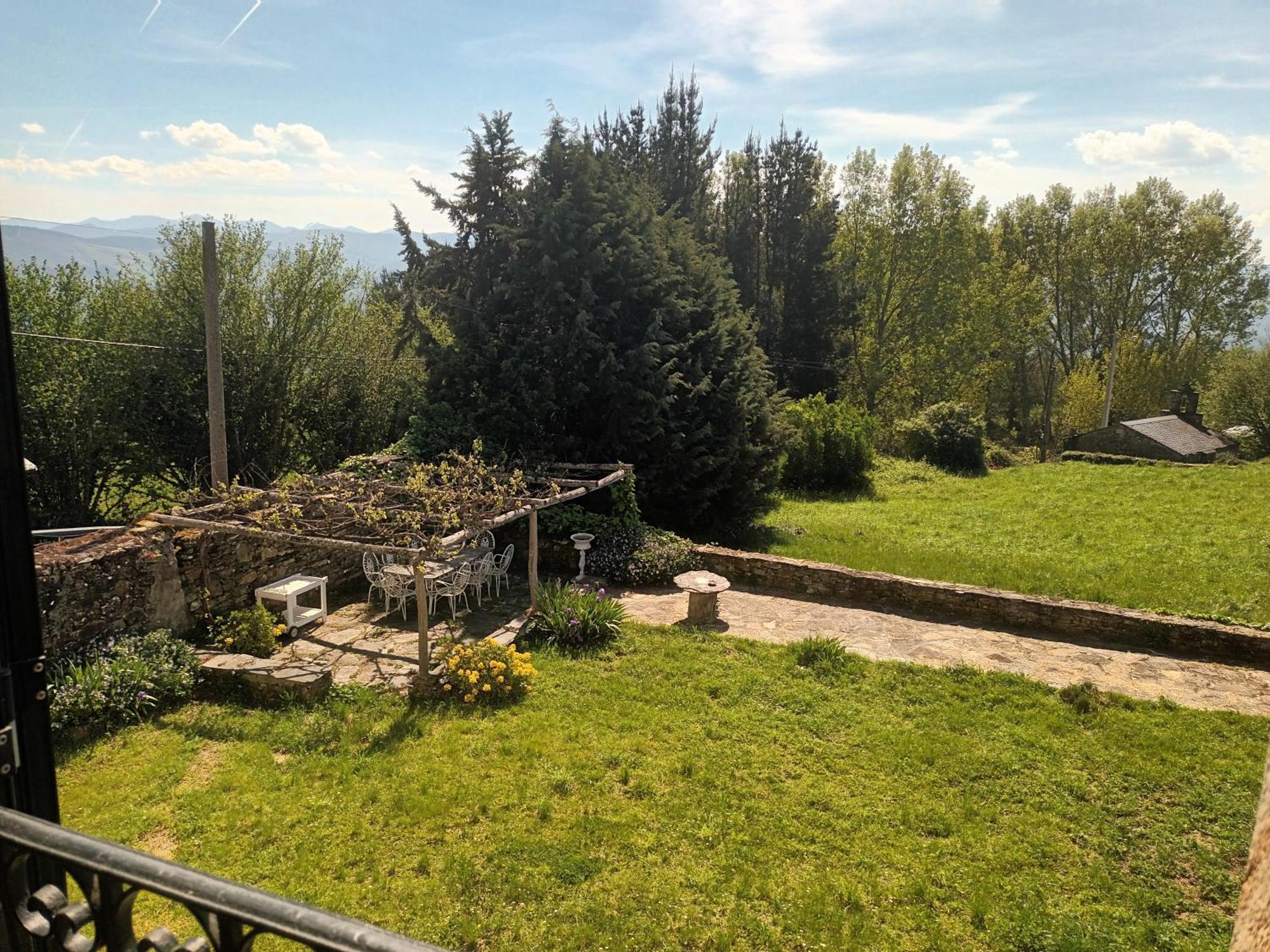 Palacio De Cantiz "Reserva De Ancares" Becerreá Exteriör bild