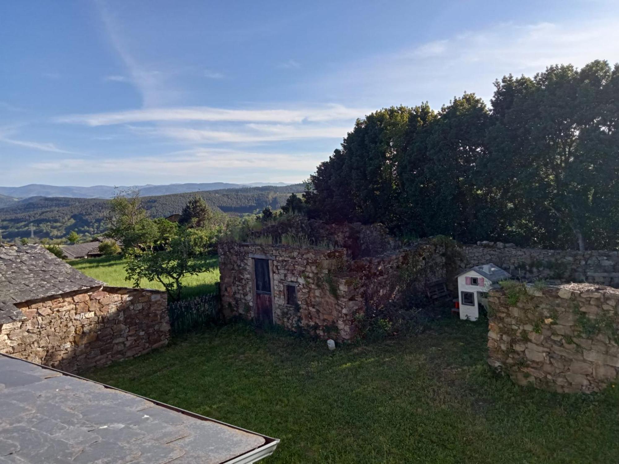 Palacio De Cantiz "Reserva De Ancares" Becerreá Exteriör bild