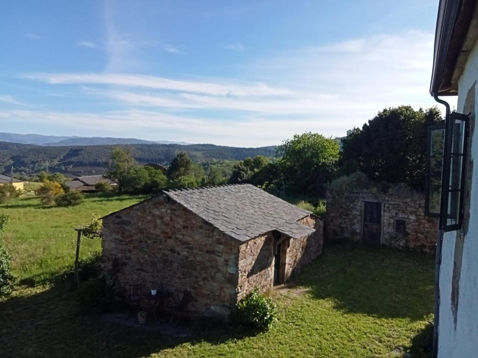 Palacio De Cantiz "Reserva De Ancares" Becerreá Exteriör bild
