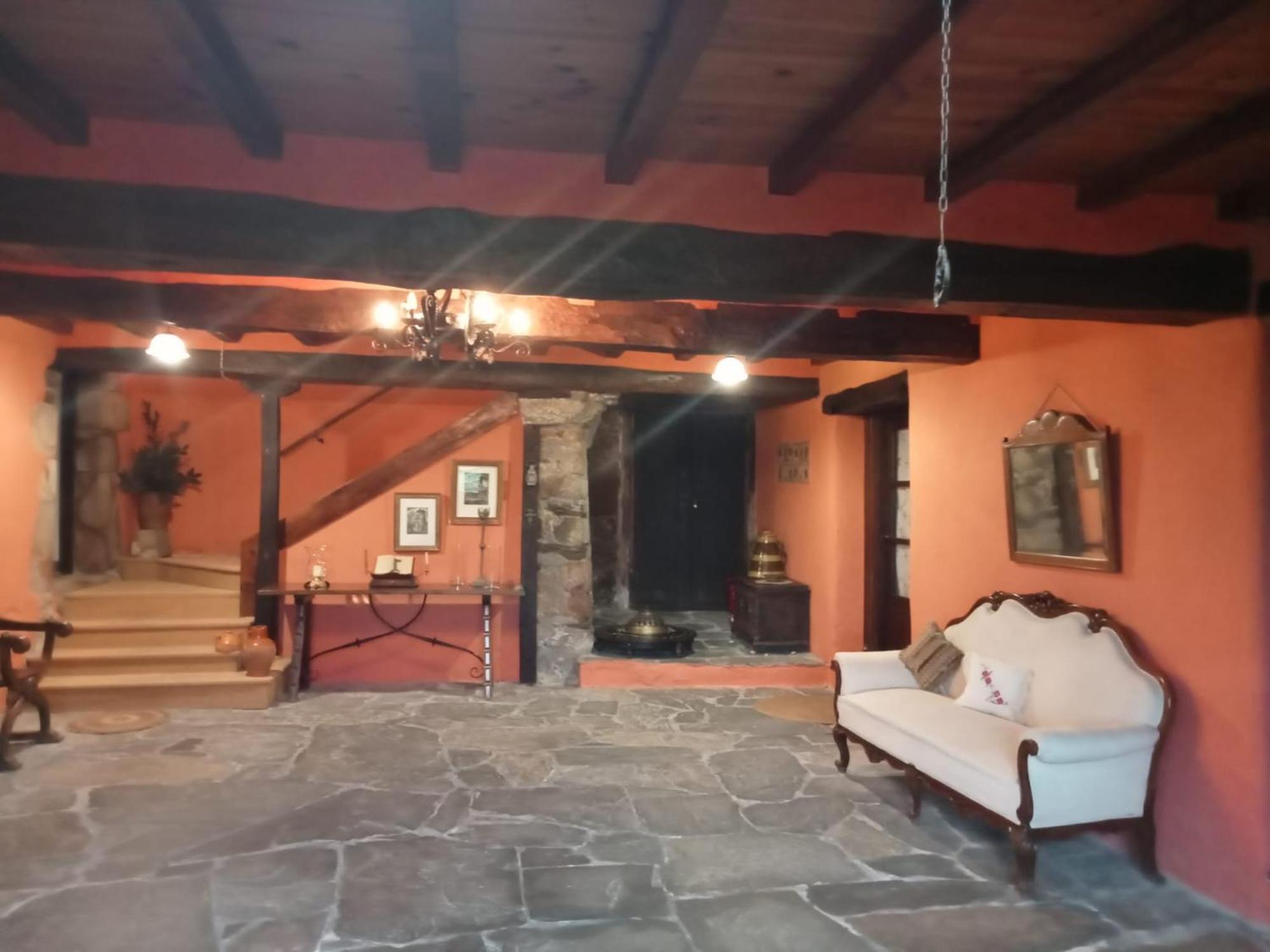 Palacio De Cantiz "Reserva De Ancares" Becerreá Exteriör bild